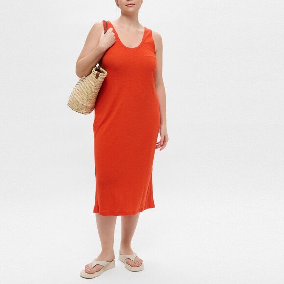 H&M Linen Blend Dress - Picture 2 of 6